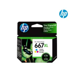 HP - Cartucho 667XL Tricolor