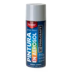 TOOLCRAFT - Pintura En Spray Colores Metálicos Gris Plata