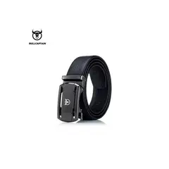 BULLCAPTAIN - - Correa de Cuero Mate PD002-BK Negro