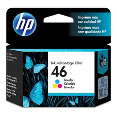 HP - Cartucho 46 Tricolor CZ638AL