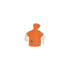 GENERICO - Yourkids - Capucha Dino Convertible Naranja - 4 años