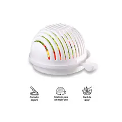 GENERICO - Salad Cutter Bowl - Cortador de Ensalada