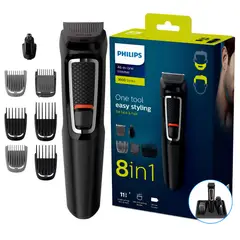 PHILIPS - AFEITADORA MULTIGROOM MG3731 8 EN 1