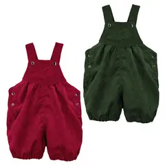 LITTLE SWEET - Overol Bebé Niña Niño Corduroy Pack x 2