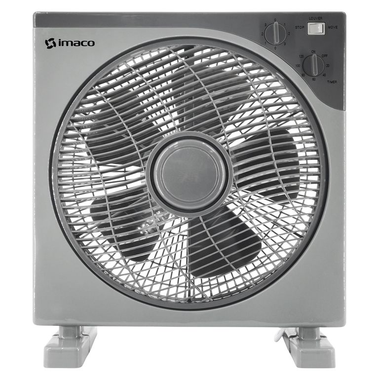 Ventilador box de 12 iva13 - gris