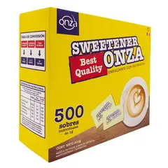 ONZA - Sucralosa caja 500 sobres