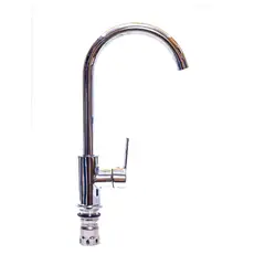 AGUA SANA - Grifo de cocina tradición monocomando de acero inoxidable