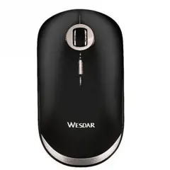 WESDAR - - Mouse inalámbrico V1 Negro