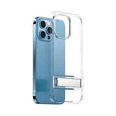 USAMS - Case con soporte para iPhone 14 Pro 6.1" Transparente