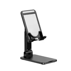 USAMS - Soporte Mesa para celulartablet Retráctil Negro ZJ059