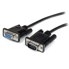 STARTECH - Cable 2m Serial RS232 Video EGA DB9 Macho Hembra - MXT1002MBK