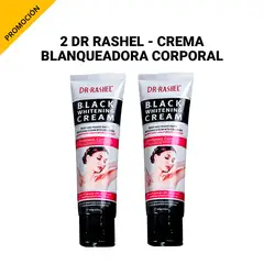 GENERICO - 2 Dr Rashel Crema Blanqueadora Corporal 100gr
