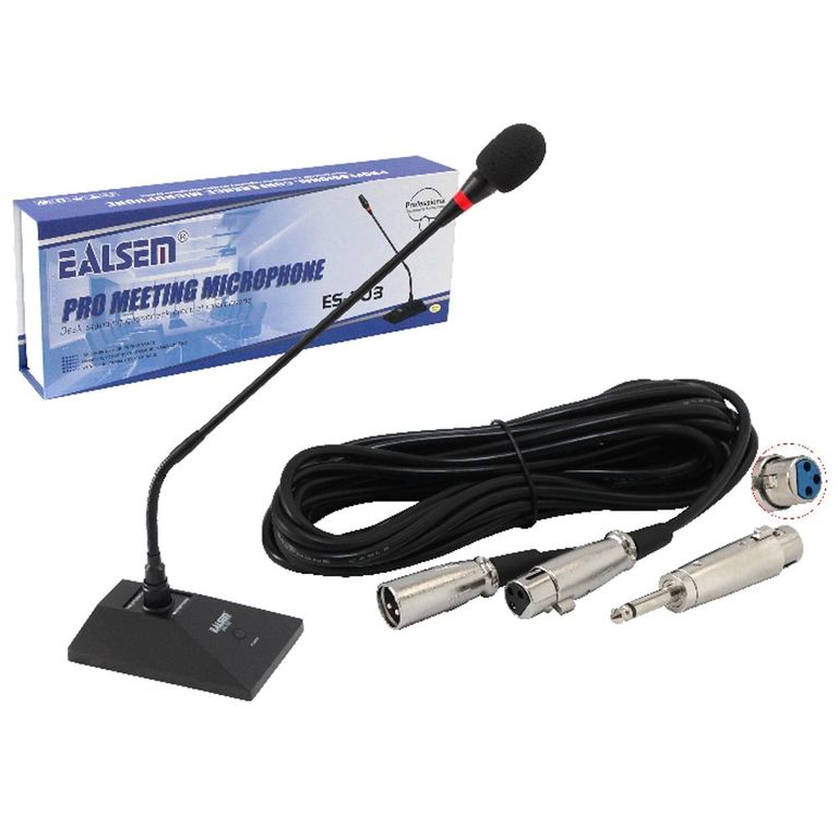 Microfono De Conferencia Flexible cuello De Ganso Profesional Ealsem