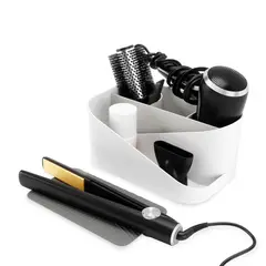 UMBRA - ORGANIZADOR GLAM HAIR - BLANCO