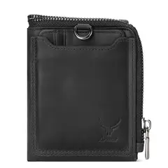 ARMUZ - Billetera de Cuero Vacuno de Alta Gama BP905 con RFID