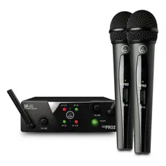 AKG - Wms40 Mini Dual Vocal Set - Micrófono Inalámbrico