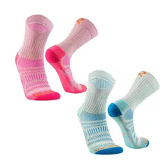 SILVERA NANOTECH - Medias trekking deportivas antibacterial 2-pack