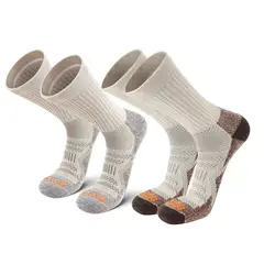 SILVERA NANOTECH - Medias trekking mujer y hombre 2-pack pima