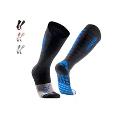 SILVERA NANOTECH - Medías largas de futbol de compresión 20-30 mmhg