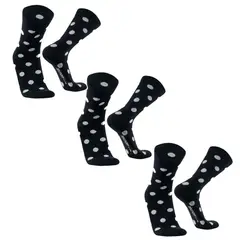 SILVERA NANOTECH - 3 pack medias vestir algodón pima antibacterial