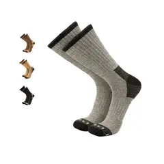 SILVERA NANOTECH - Medias de lana outdoor trek alpaca merino termicas