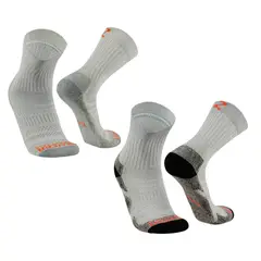 SILVERA NANOTECH - Medias trekking deportivas antibacterial 2-pack-