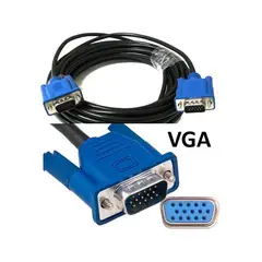 RAMKO - Cable monitor vga a vga 3 metros