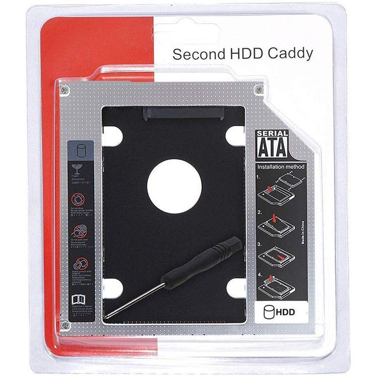 Caddy disco duro SATA universal 9.5mm