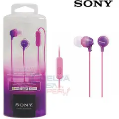 SONY - Audífonos EX15AP Extra Bass Earbuds Micrófono - Morado