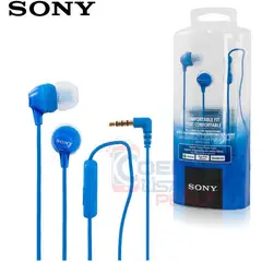 SONY - Audífonos EX15AP Extra Bass Micrófono - Azul