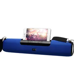 KISONLI - Parlante inalámbrico parlante bluetooth mix kk Rojo