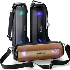 KISONLI - Parlante inalámbrico/ parlante bluetooth led 903