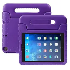 GENERICO - Ipad mini 4 ipad mini 5 porta goma eva case maletin morado
