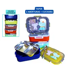 GENERAC - TAPER KAWAI DOBLE BANDEJA DE ACERO INOXIDABLE CUCHARA ACERO