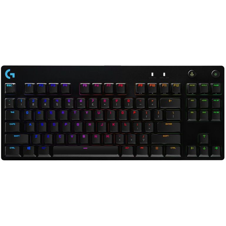 - Teclado G PRO TKL GX Blue Clicky RGB Lightsync