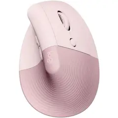 LOGITECH - - Mouse Lift Vertical Ergonómico Logi Bolt Rosa