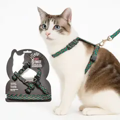 ALL FOR PAWS - Arnes para gatos - Zigzag
