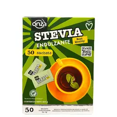 ONZA - Stevia en polvo caja x 50 sobres