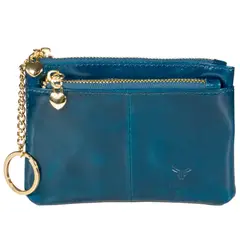 ARMUZ - Monedero de cuero genuino. Love 2039 Mujer