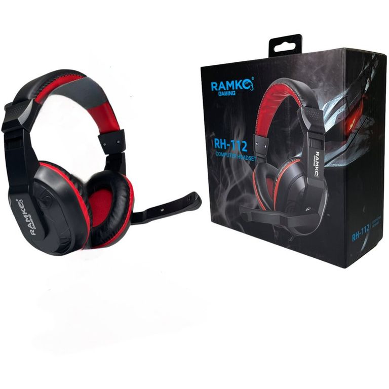 Audífonos gaming rh112 tipo vincha con micrófono