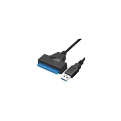 RAMKO - Adaptador usb 3.0 a sata 22 pines para disco duro de 2,5"