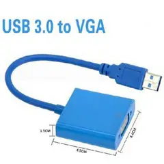 GENERICO - Adaptador usb 3.0 a vga