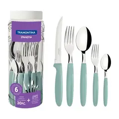 TRAMONTINA - Set de Cubiertos x 30 Piezas