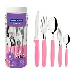 TRAMONTINA - Set de cubiertos x 30 Piezas