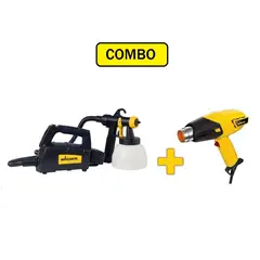 WAGNER - Combo Pistola para Pintar CS 200 + Pistola de Calor FURNO 300