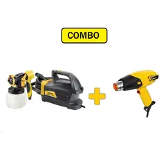 WAGNER - Combo Pistola para Pintar PR STATION + Pistola de Calor FURNO 300