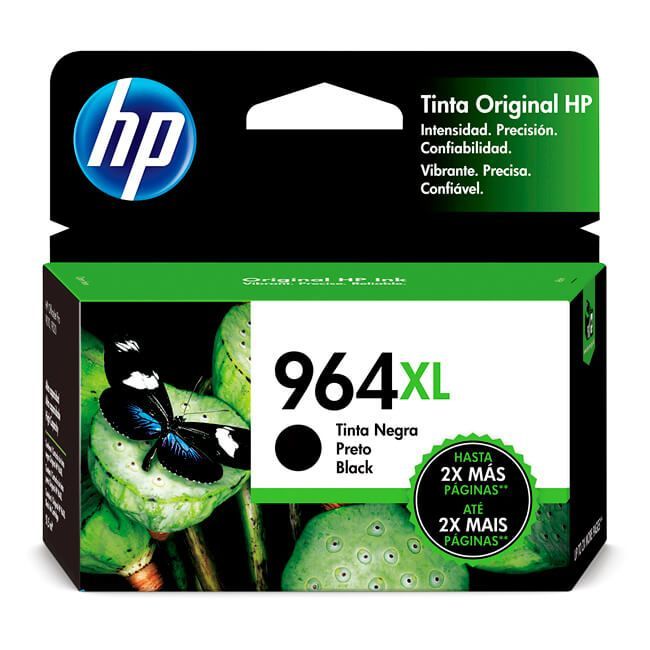 TINTA 3JA57AL (964XL) NEGRO (9010/9020) 2,000 PGS