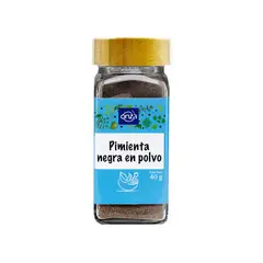 ONZA - Pimienta negra molida pote vidrio 40g