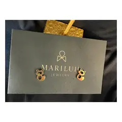 GENERICO - Aretes Acero - BSC Gato Dorado