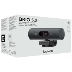 LOGITECH - Webcam Brio 500 Full HD 1080p Negro
